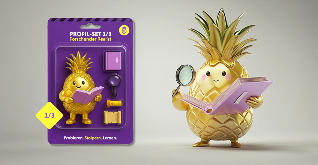 Human Design Hintergrundbild für Profil 1/3 – Forschender Realist