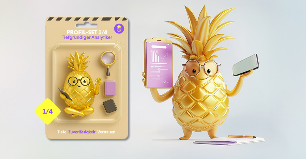 Human Design Hintergrundbild für Profil 1/4 – Tiefgründiger Analytiker