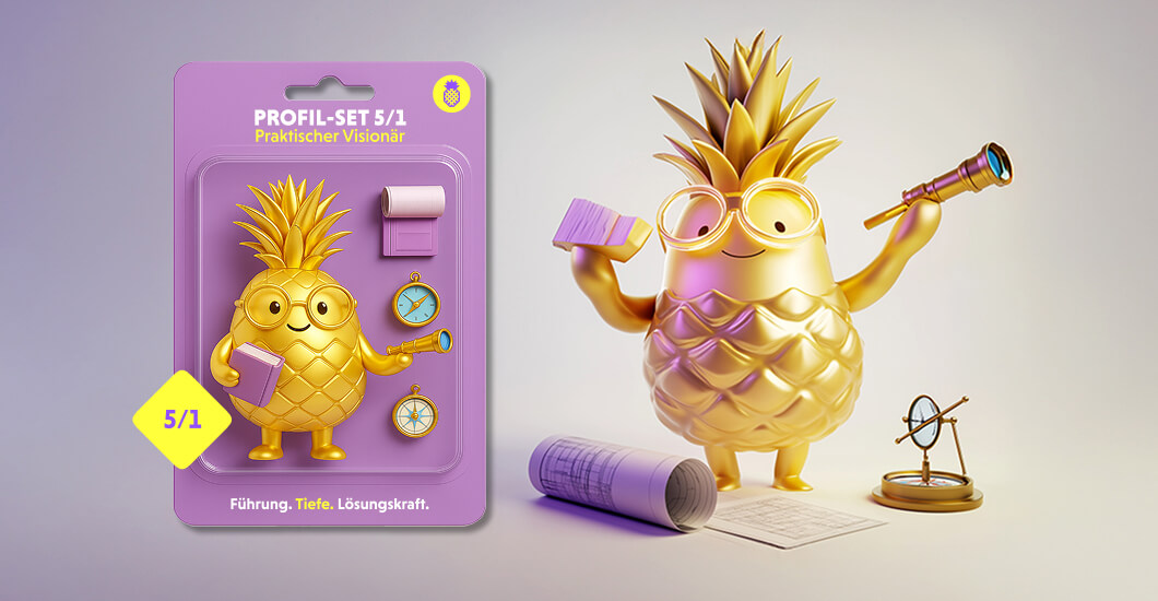 Human Design Hintergrundbild für Profil 5/1 – Praktischer Visionär